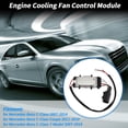 thumbnail image 3 of Unique Bargains No.2045000193 Engine Cooling Fan Control Module Controller Resistor for Mercedes-Benz C-Class 2007-2014 for Mercedes-Benz C-Class Coupe 2011-2019 1 Pc, 3 of 6