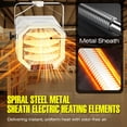 thumbnail image 4 of Calentador infrarrojo Heater DR. DR-910F, 10.000 W, 240 V, con mando a distancia, 4 of 5