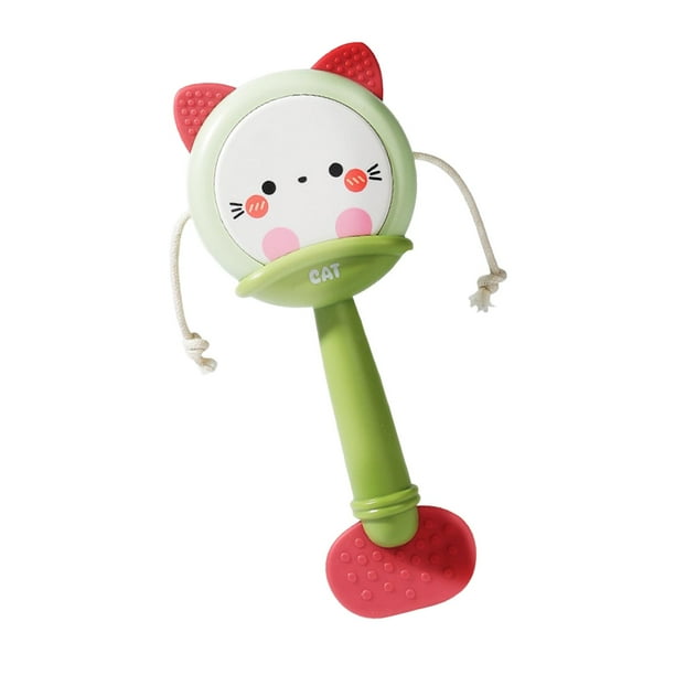 Arrullador Para Bebe Tambor Sonajero De Mano,Juguetes De Tambor