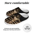 thumbnail image 6 of Kdxio Duck Bones Women's Men's Slippers Plush Slip-On House Slipper for Winter Indoor Soft Cushion Non-slip Fluffy Slides Slippers-8, 6 of 7