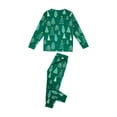 thumbnail image 4 of Inevnen Christmas Matching Family Pajamas Xmas Tree Women And Men Pjs 2pcs Sleepwear, 4 of 8