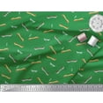 thumbnail image 3 of Soimoi Green Cotton Duck Fabric Bow & Dragonfly Insect Printed Craft Fabric by the Yard 42 Inch Wide, 3 of 3