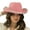Pink, variant on Sequins Brim Cowboy Hat for Women Wide Brim Cowgirl Hat Wedding Party Props Bachelorette Party Western Hat for Bridal