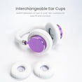 thumbnail image 4 of Puro Sound Labs BT2200s Plus Volumen limitado Auriculares Bluetooth para niños (púrpura), 4 of 5