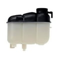 thumbnail image 3 of KarParts360 For Mercedes-Benz 400SE 1992 Coolant Reservoir | Plastic Material | Black and Clear | Irregular Shape | 4 Liters Capacity | 2 Mounting Hole | With Cap | Replacement For 1405001749, 3 of 4