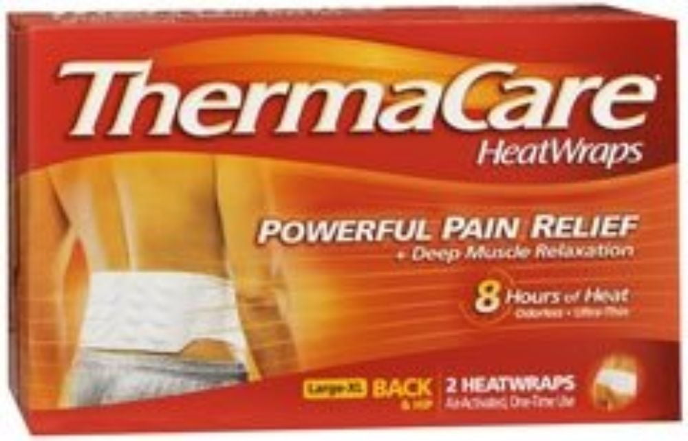 Heat Wrap ThermaCare Chemical Activation Back / Hip Large / XLarge
