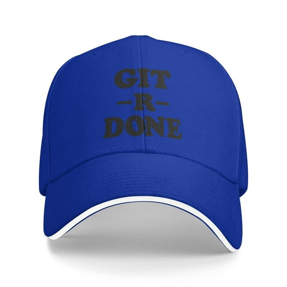 Git -R- Done Men Women Sandwich Cap Classic Baseball Capunisex Adjustable Casquette Dad Hat