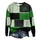 thumbnail image 2 of Sudadera LVOFTJU Día de San Patricio 2025 Verde para Mujer, 2 of 5