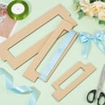 thumbnail image 5 of 3Pcs Ribbon Measuring Board MDF Ribbon Ruler, 5 of 6