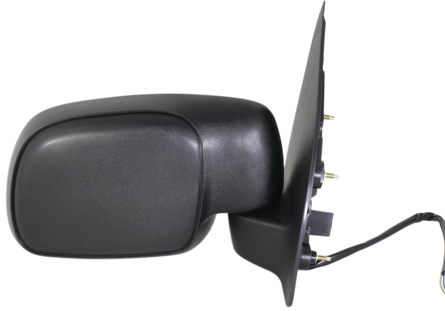 Mirror Compatible With 2000-2001 Ford Excursion Right Passenger Side Heated Textured Black Kool-Vue