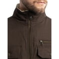 thumbnail image 4 of Wrangler Workwear Men's Mock Neck Jacket with Inner Linning Insulating Fabric, Size S-3XL, 4 of 14