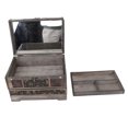 thumbnail image 3 of Vintage Jewelry Storage Box, Multifunctional Wooden Photography Prop Makeup Jewelry Box Firm With Mirror For Dressing Table, 3 of 8