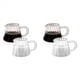 thumbnail image 1 of Jarra de Vidrio de 4 Piezas, Jarra de Vidrio con Forma de para Crema, Jarra de Vidrio para Té, Jarra para Crema de Leche y Café, Espuma de Leche, 1 of 5