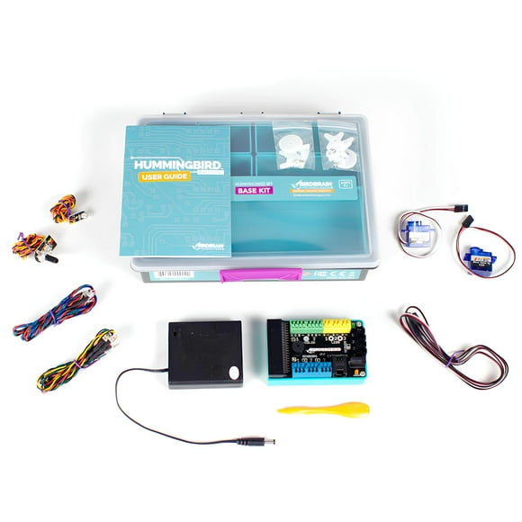 BirdBrain Hummingbird Bit Base Kit (with micro:bit) - STEM Educational DIY Model Kits for Children 8+