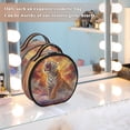 thumbnail image 7 of BZSMCE Makeup Bag Large Travel Cosmetic Bag with Adjustable Dividers Fashion Powerful Tiger Roaring Printed, 7 of 7