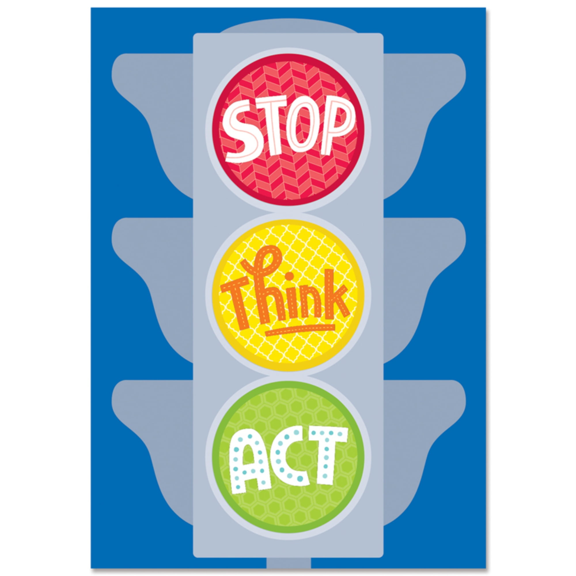 STOP THINK ACT Inspire U Posters Walmart STOP THINK ACT Inspire U Posters Walmart