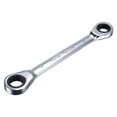 thumbnail image 1 of Unique Bargains Double Box End Ratcheting Wrench (14x17mm) Metric 72 Teeth 12 Point Ratchet Spanner Tools, CR-V, 1 of 5