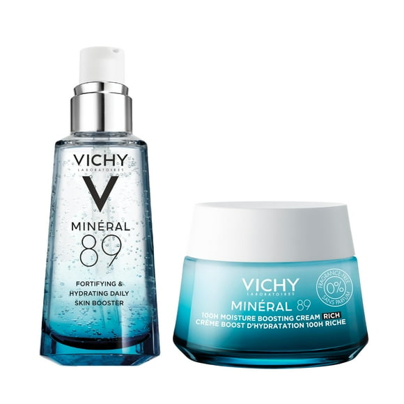 Set hidratante facial Vichy Mineral 89 Cream & Booster 50 ml