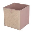 thumbnail image 1 of Mainstays Storage Cube Fabric Basket Bin - Foldable, Great for Nursery, Playroom, Closet, Home Organization, 1 of 6
