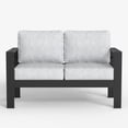 thumbnail image 6 of LayinSun Aluminum Outdoor Patio Loveseat, 2 Seater Sofa Chair with Cushions, 6 of 7