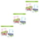 thumbnail image 5 of Injueey Almacenamiento de perchas para ropa La mejor solución para ahorrar espacio Práctico soporte apilador de perchas de PP Premium rosa Type1 NO1, 5 of 5