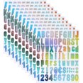 thumbnail image 4 of HLONK 24Sheets 400pcs Large Letter & Number Stickers 2.5 Inch Self Adhesive Letters Stickers Big Font Stickers, 4 of 9