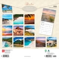 thumbnail image 2 of Beaches | 2026 12x24" (Hanging) Square Wall Calendar | Plastic-Free, 2 of 9