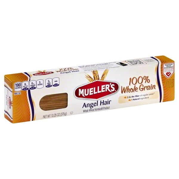Mueller's 100 Whole Grain Angel Hair Pasta, 13.25 OZ