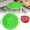 Green, variant on HonetMatter Silicone Lid Cover, Spill Stopper for Pots and Pans, Splatter Guard for Boiling Soup Pasta, Multi Function Kitchen Tool, Green