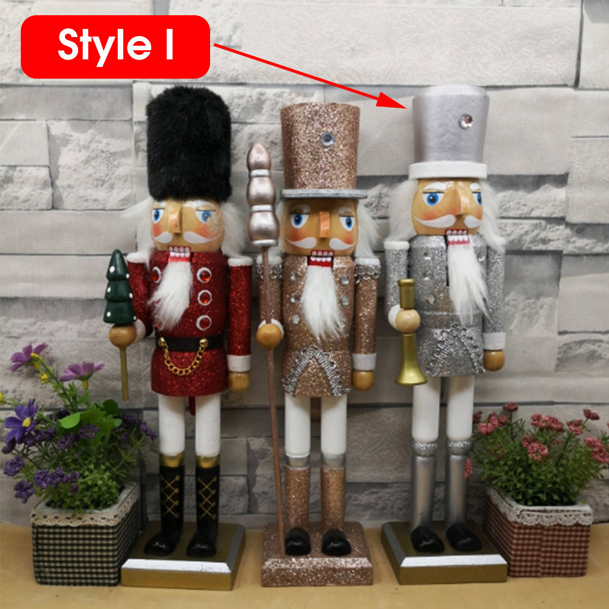 Wood Soldier Figurine Hold Bagpipe Decorations for Christmas Puppet Toy IPOTCH 11.8 inch Nutcracker Ornaments Wood Soldier Figurine Hold Bagpipe Decorations for Christmas Puppet Toy IPOTCH 11.8 inch Nutcracker Ornaments