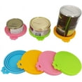thumbnail image 3 of Tapa para lata de comida para mascotas, tapa universal de silicona sin BPA, adecuada para comida para perros y gatos, una tapa de lata es adecuada para la mayoría de los alimentos enlatados para, 3 of 7