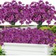 thumbnail image 1 of Nvzi-b 12 piezas de flores artificiales, plantas artificiales para jardín, hogar, boda, granja (fucsia), 1 of 3