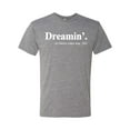 thumbnail image 2 of Dreamin' Dr Martin Luther King Jr. 1963 Mens Premium Tri Blend T-Shirt, Premium Heather, X-Large, 2 of 3