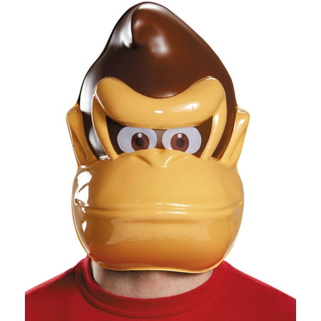 Adult's Nintendo Donkey Kong Gorilla Monkey Mask Costume