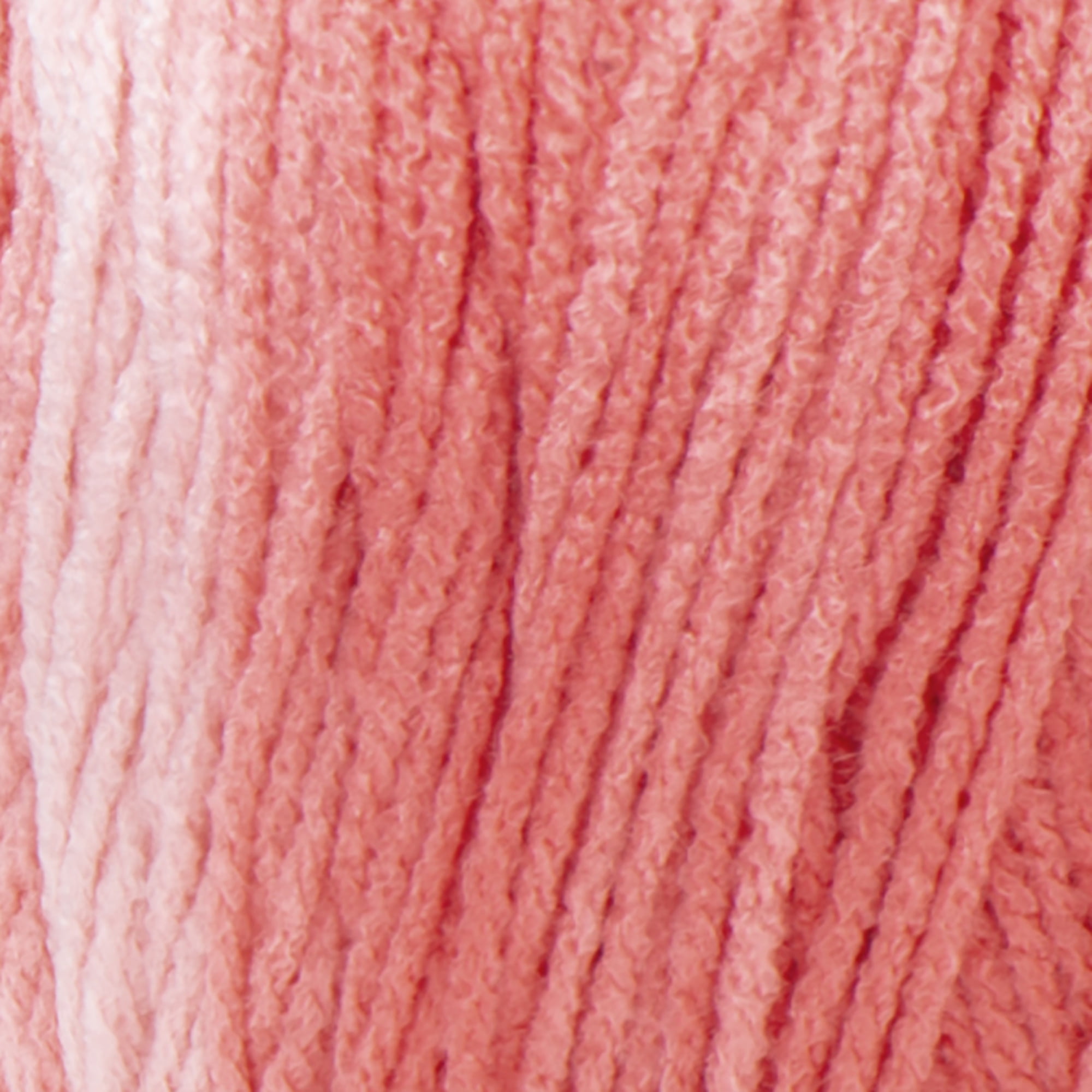 Red Heart® Super Saver Ombre™ #4 Worsted Acrylic Yarn, Sea coral 10oz/283g #482 Yards (2 Pack)