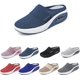 thumbnail image 1 of ZHAOCHENG Zapatillas ortopédicas para mujer con colchón de aire: zapatos casuales de malla transpirable y cómodos, zapatos ligeros para caminar para diabéticos, sandalias y zapatillas con plantilla., 1 of 5