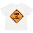 thumbnail image 3 of Inktastic Kid at Work Construction Sign Boys or Girls Toddler T-Shirt, 3 of 5