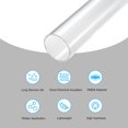 thumbnail image 3 of Acrylic Pipe Clear Rigid Round Tube 51mm ID 55mm OD 10" for Lamps and Lanterns, Water Cooling System, 3 of 6