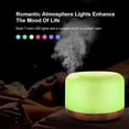 thumbnail image 4 of 300ML Essential Oil Diffuser, Remote Control Ultrasonic Aromatherapy Oil Diffusers Cool Mist Humidifier, Waterless Auto-Off and 7 LED Light Colors for Bedroom, Yoga, SPA, Baby, 4 of 7