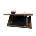 thumbnail image 5 of Hidden Storage Shelf Floating Mantle (Special Walnut) by Bellewood Designs, 5 of 8