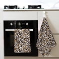 thumbnail image 4 of Sikiie Leopard Waffle Weave Kitchen Dish Cloth,Super Absorbent Kitchen Dish Towels 16*26 Inches for Dish Rags Washing Dishes, Drying Dishes, 4 of 7