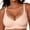 Beige, variant on Women Wireless Bra Deep V Adjustable Strap Push-Up Design Comfortable Skin-Friendly Daily Fashion Gray 36(L)