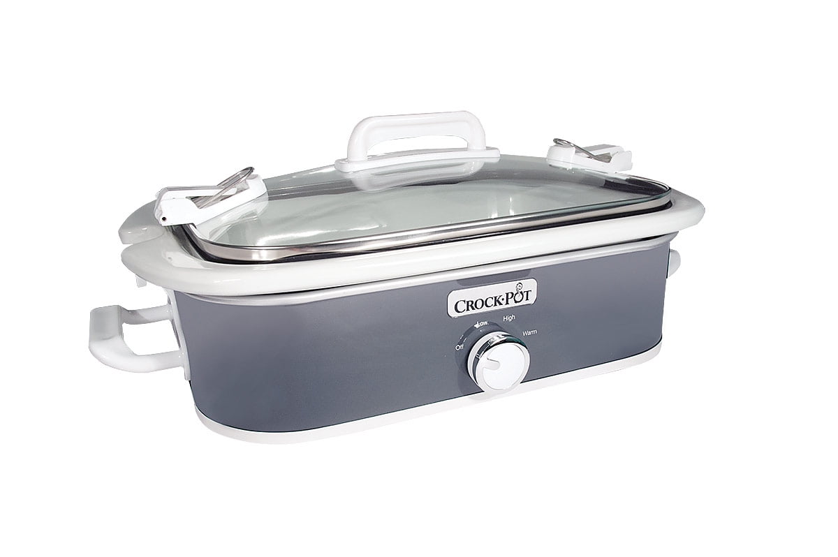 CrockPot Original Slow Cooker Charcoal Gray