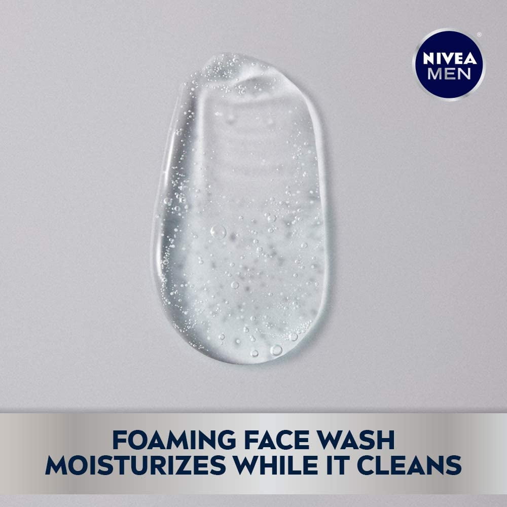 Nivea Men Max Hydration Moisturizing Face Wash, 5 Ounces (2 Packs)