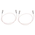thumbnail image 1 of SDI Cable, BNC Male SDI Cable RG179 75ohm Brass PTFE 2PCS 80cm  for Cameras, 1 of 7