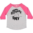 thumbnail image 3 of Inktastic Happy Father's Day Parent-child Fist Bump Boys or Girls Toddler T-Shirt, 3 of 5