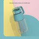 thumbnail image 3 of Botella deportiva con pajita, tapa abatible y cierre de seguridad, capacidad de la botella: 900 ml, color: azul, 3 of 4
