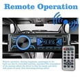 thumbnail image 5 of In-Dash 1 Din Car Radio Bluetooth/FM/2USB/AUX/Fast Charge/Romote Control MP3 Player USB/AUX Car Stereo Car Radio, 5 of 12