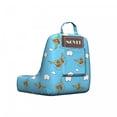 thumbnail image 2 of Cartoon Reading Pillow Cover, Themed Pattern of Clouds and Flying Plane with Pilot, Unstuffed Printed Bed Rest Case from Soft Fabric, Small, Sky Blue Pale Coffee, by Ambesonne, 2 of 4