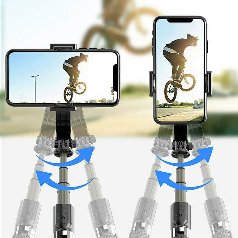 PersonalhomeD del cardán estabilizador para teléfono equilibrio automático  trípode/palo Selfie con control remoto Bluetooth para Smartphone cámara  Gopro 